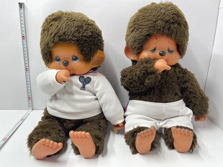 レア☆Sekiguchi モンチッチ ぬいぐるみ 男の子 昭和レトロ 約25