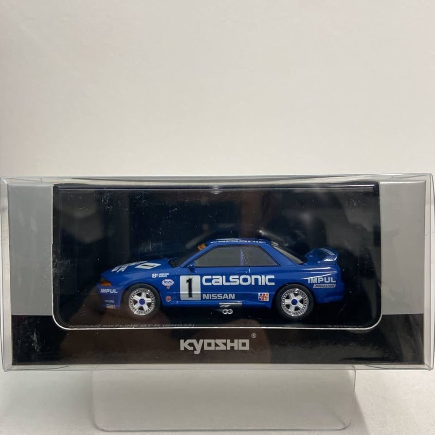 Amazon | 京商 1/43 NISSAN SKYLINE GT-R BNR32 CALSONIC #1 星野一義