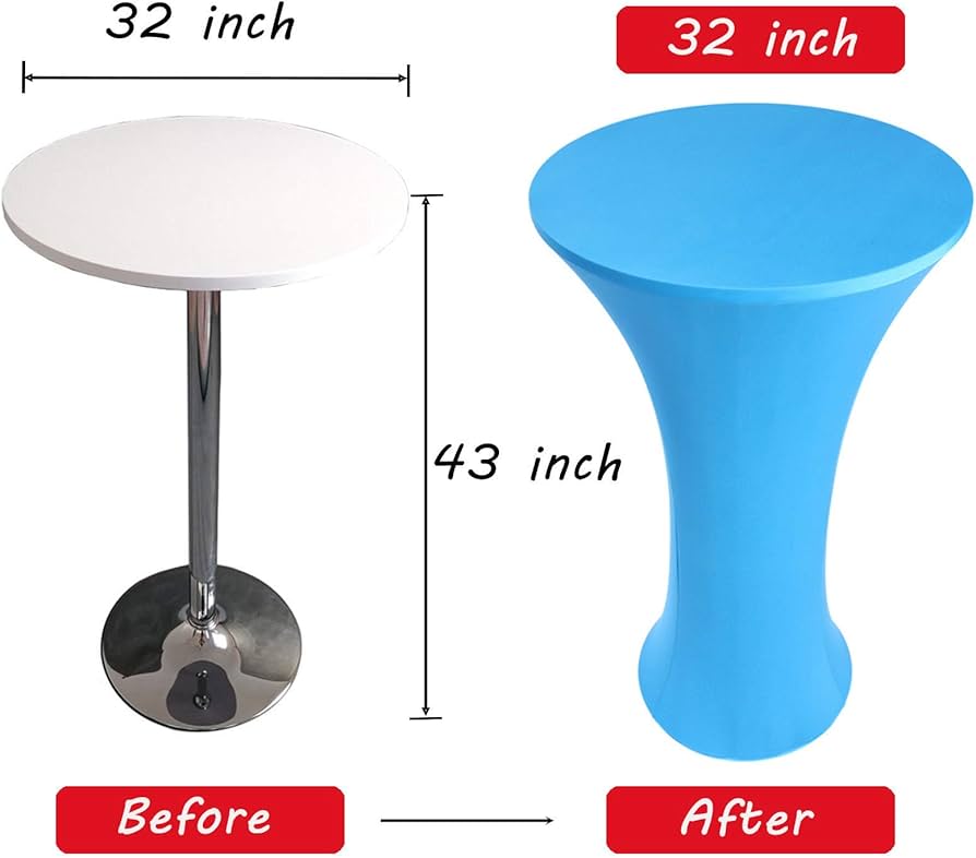 Amazon｜Fhberni カクテルテーブルクロス 2枚パック 32x43インチ