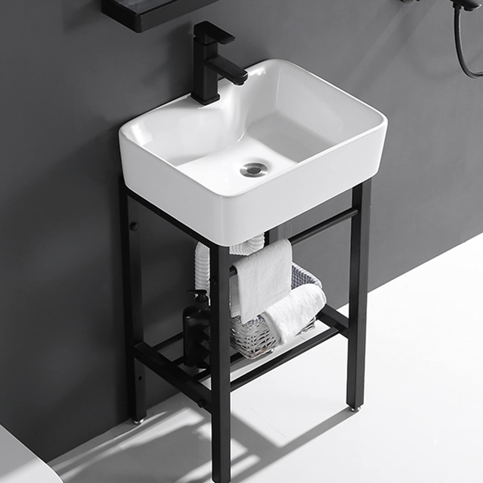 Amazon.co.jp: 流し台 ガーデンシンク セラミック洗面ボウル洗面台