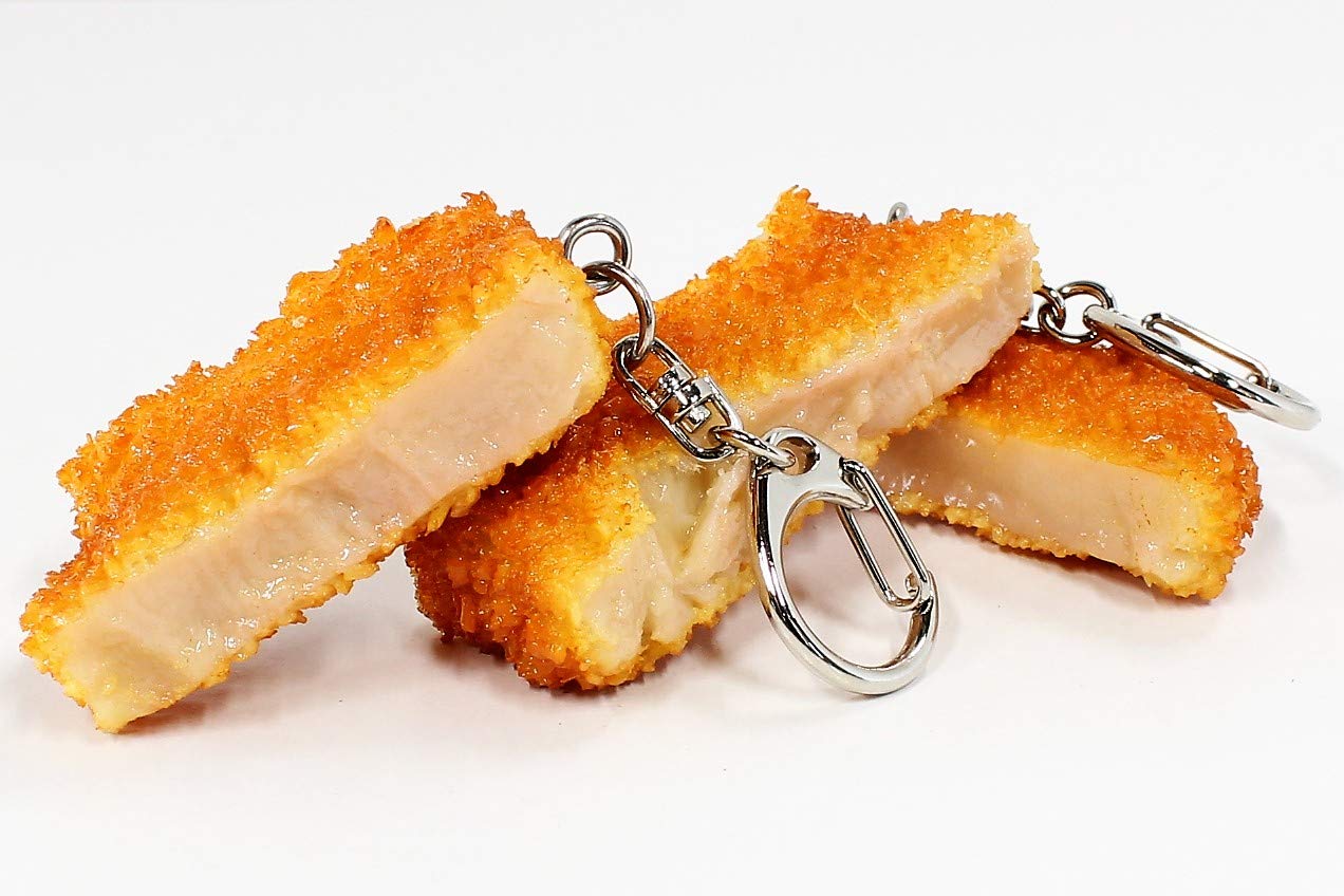 Amazon.co.jp: 食品サンプル 3切れセット 勝つカツ勝つトンカツ