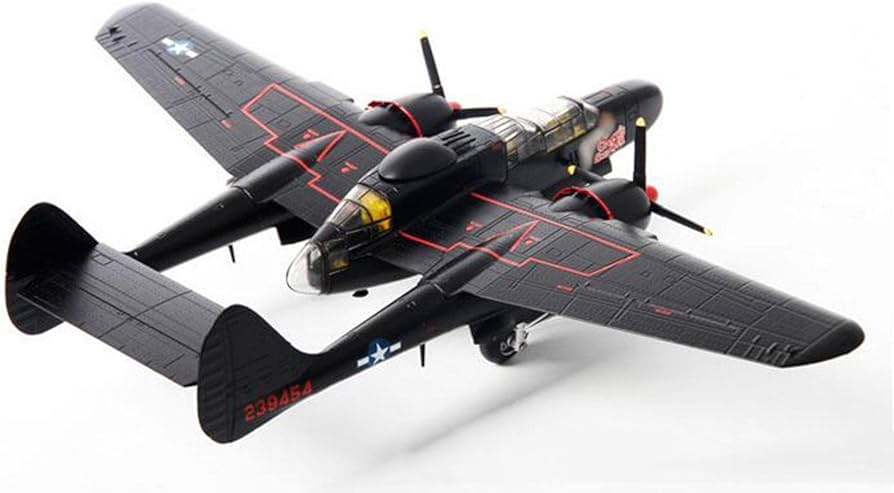 Amazon | 1/144スケール 第二次世界大戦 USAF P-61 ブラックウィドウ
