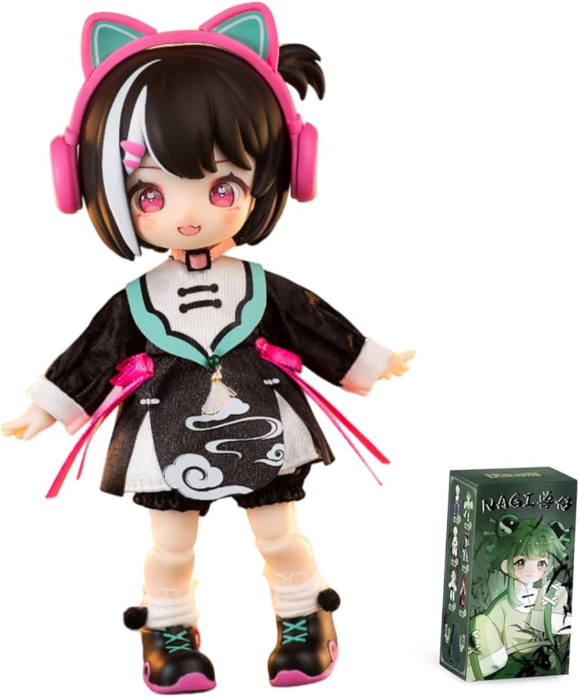 Amazon.co.jp: VEGAWIWI BJDドールブラインドボックス、1/12 NAGI