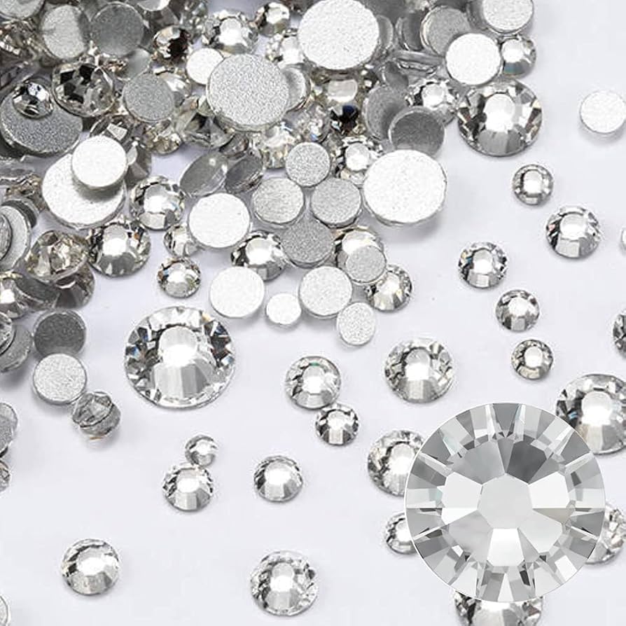 Amazon.co.jp: スワロフスキー 5サイズセット 420粒 クリスタル (SS5