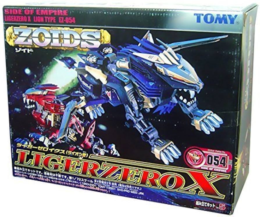 Amazon.co.jp: Zoid 054 1/72 Scale Liger Zero Axe Lion Type (Toys