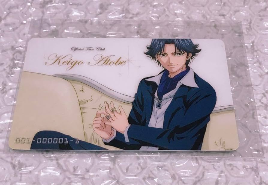 Amazon.co.jp: テニスの王子様 跡部景吾 ファンクラブ会員証 : ホビー