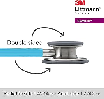 Amazon.co.jp: リットマン 聴診器 クラシックIII 5835(ターコイズ