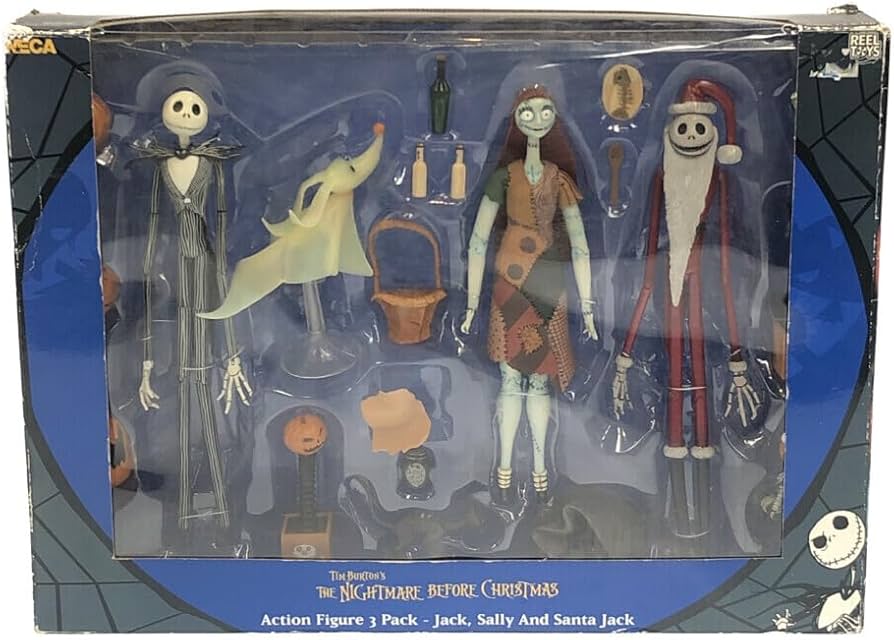 Amazon | ナイトメアー ビフォア クリスマス アクションフィギュア
