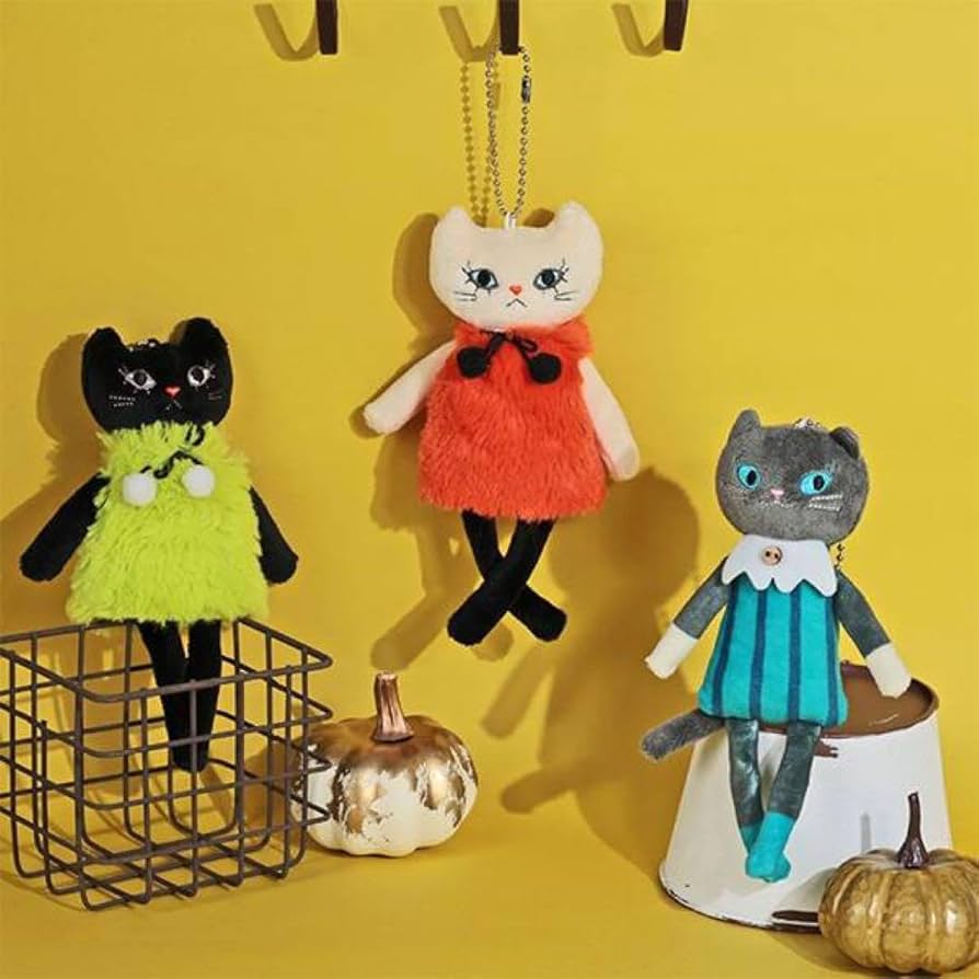 Amazon.co.jp: カルディハロウィン2024くたくたネコ マスコット