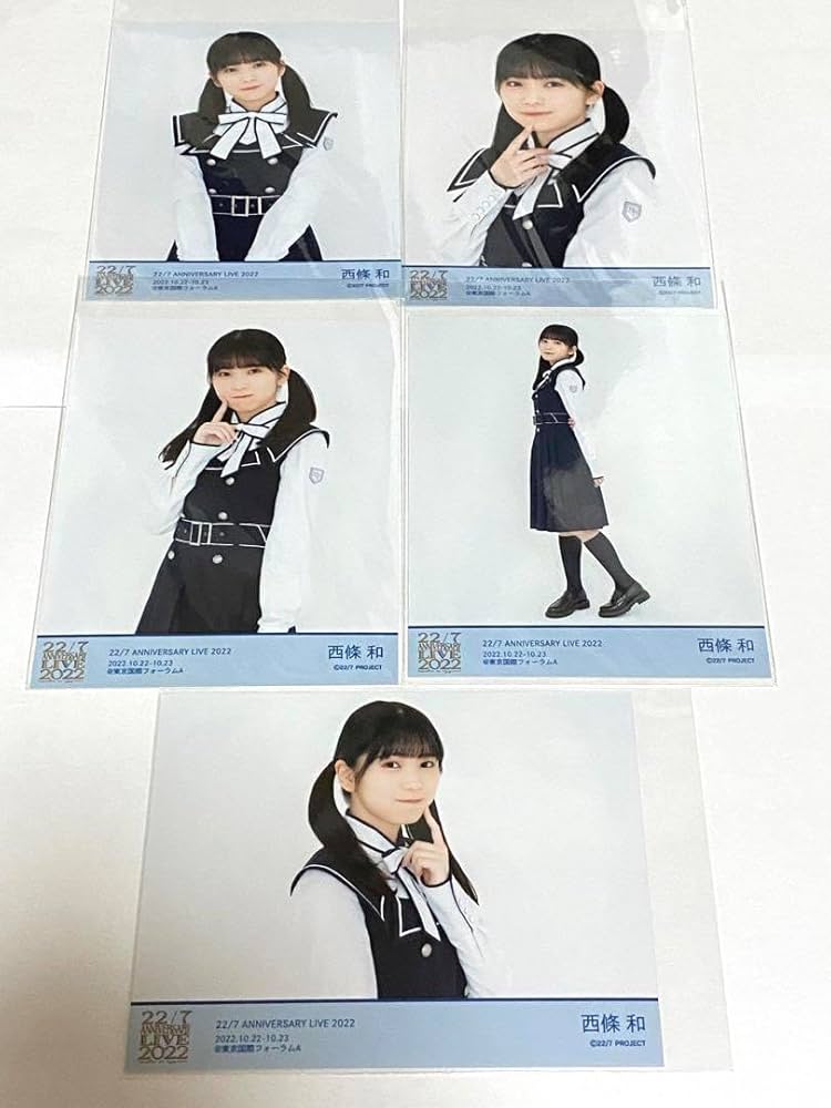 ナナニジ 22/7 14th衣装 ブロマイド バラ売り ナナニジ 22/7 14th衣装