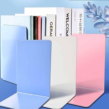 Amazon.co.jp: MJKQ9 特大 A4 サイズ ブックエンド セット クリア 透明