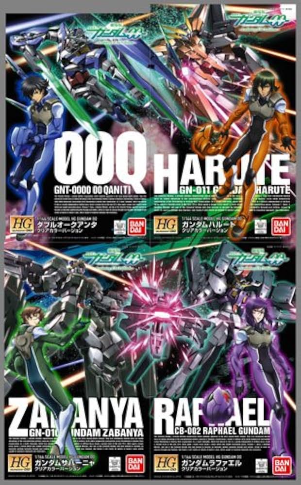 Amazon | 機動戦士ガンダムOO HG 1/144 劇場版ダブルオー クリアカラー