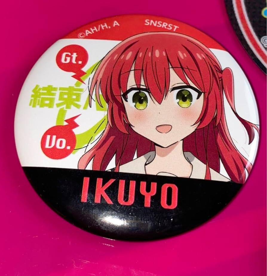 Amazon.co.jp: ぼっちざろっく ローソン 缶バッジ 喜多ちゃん 喜多郁代