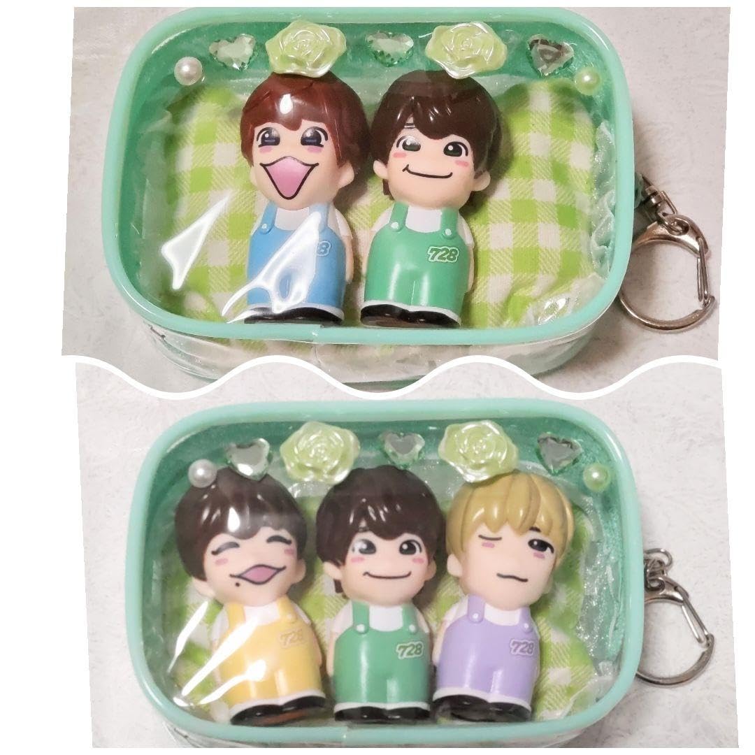 Amazon.co.jp: なにわ男子 ＋Alpha 指人形用ポーチ 複数2体～5体用