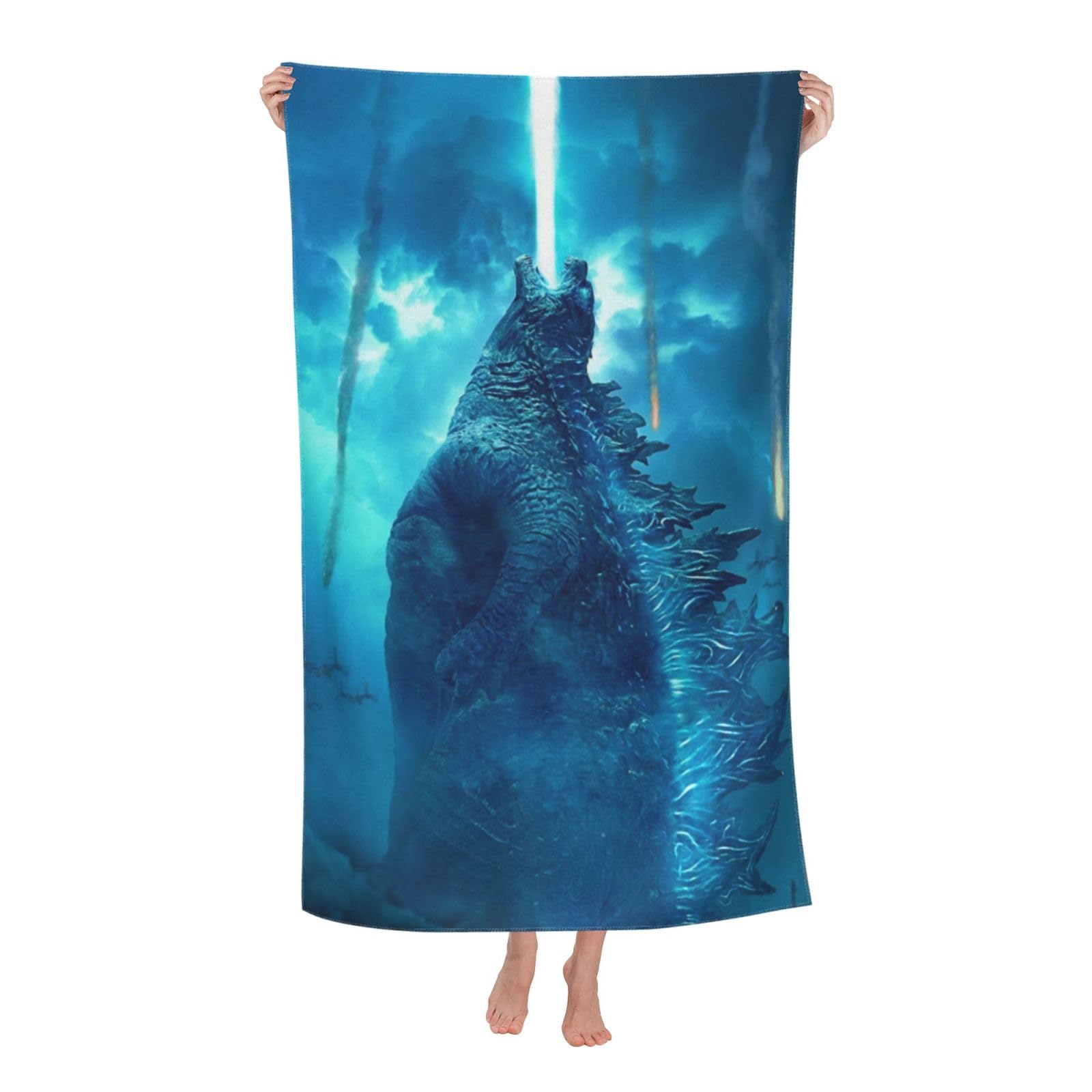 Amazon｜ゴジラvsメカゴジラ (2) マイクロファイバー バスタオル