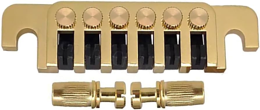 Amazon | 亜鉛合金 TP-6 ブリッジストップバーギター LP ブリッジ