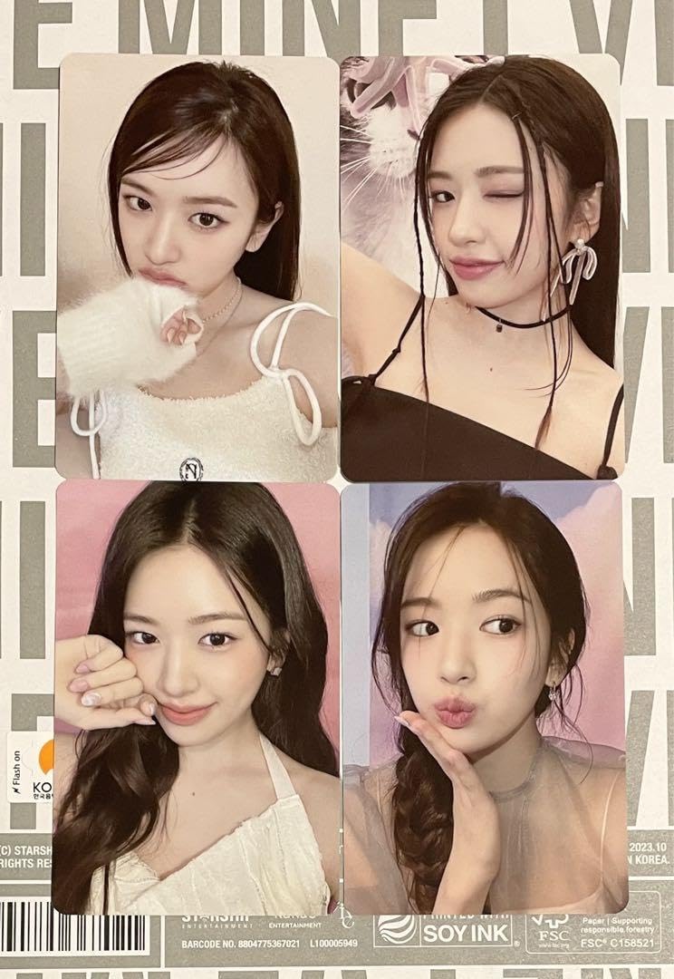 Amazon.co.jp: IVE ユジン トレカ CLIO クリオ 4枚セット : おもちゃ