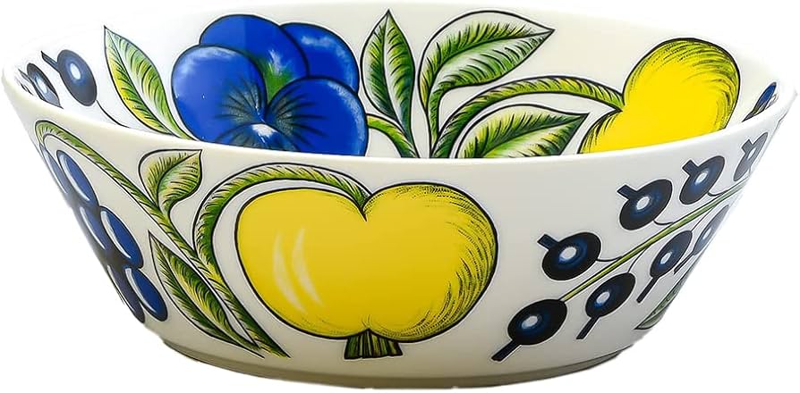 Amazon.co.jp: アラビア（ARABIA） パラティッシ イエロー ボウル 17cm