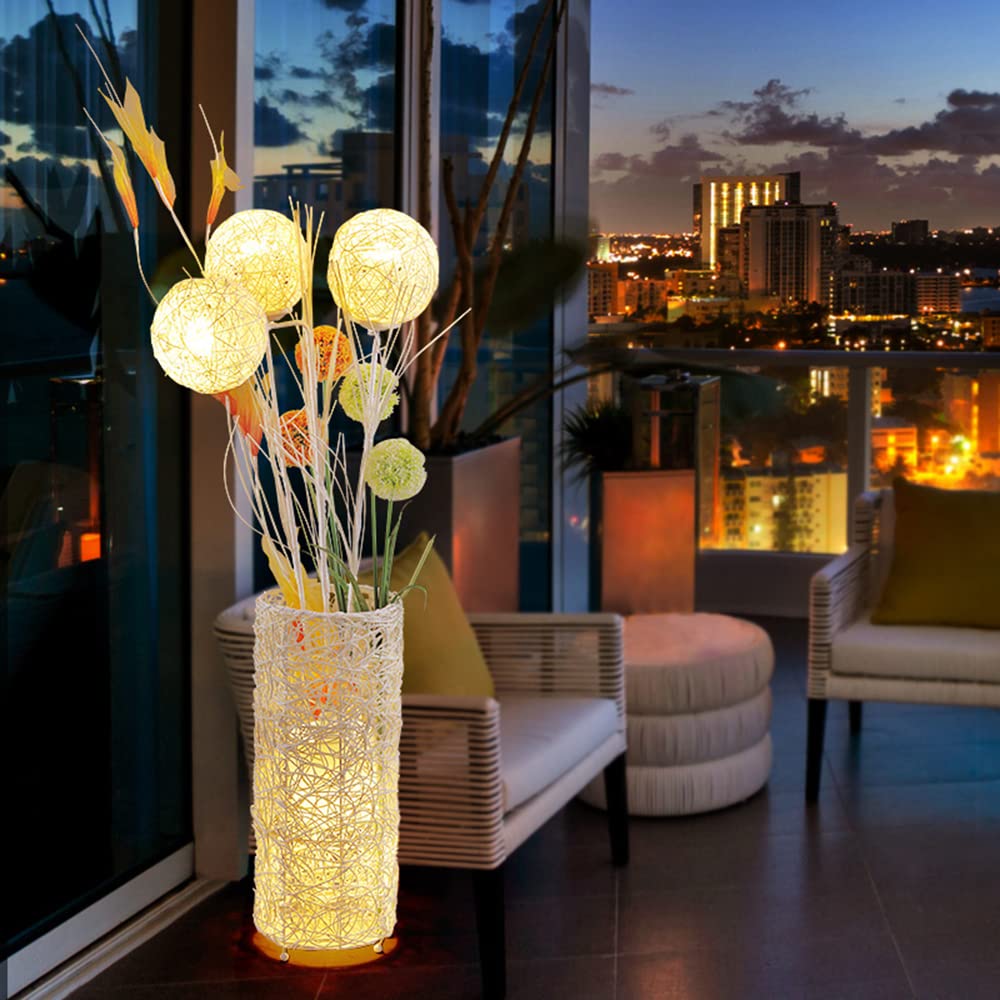 Amazon.co.jp : SUSUO 北欧風 フロアスタンドライト 110V-120V 花器