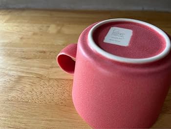 Amazon.co.jp: 色イイホシユミコ アンジュール ピンク マグカップ