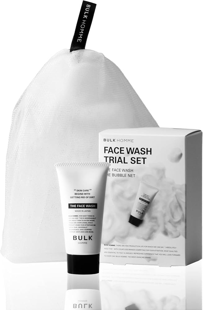 Amazon.co.jp: バルクオム 洗顔 メンズ トライアルセット 洗顔料 ミニ