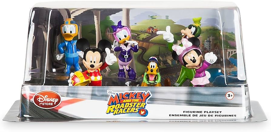 Amazon.co.jp: ミッキーマウスとロードレーサーズ フィギュアセット
