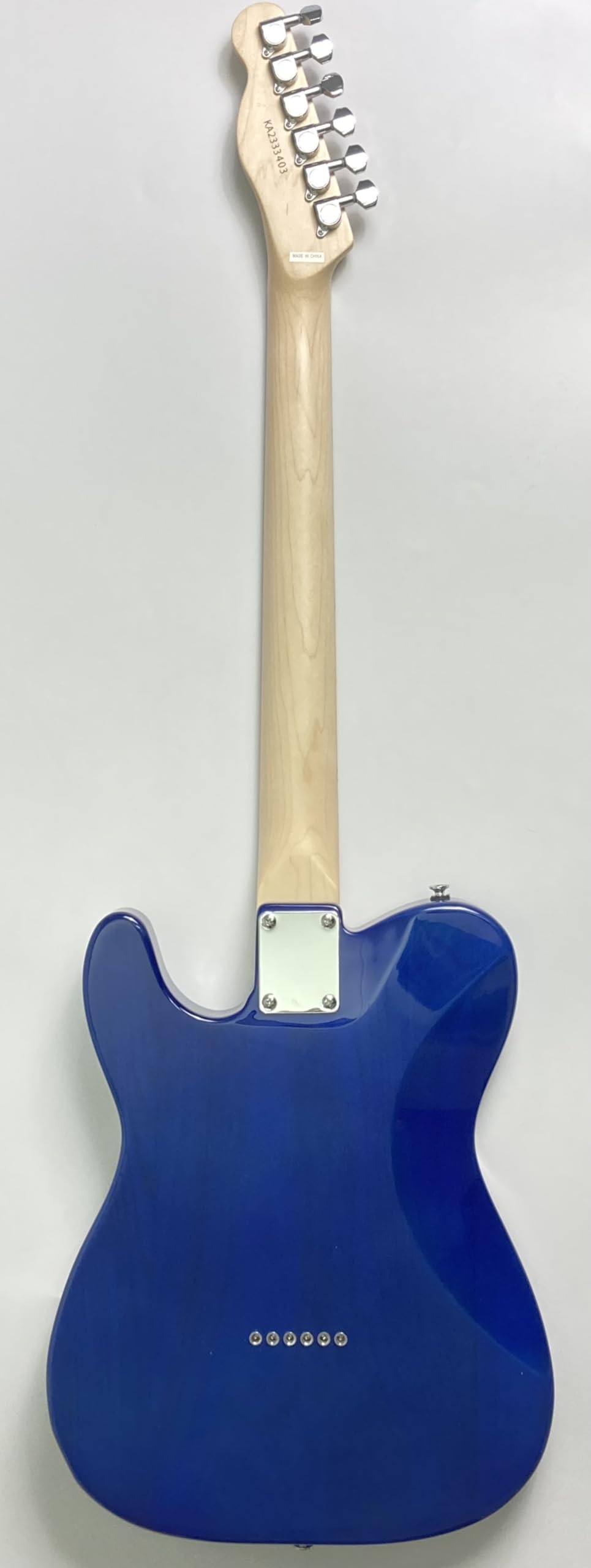 Amazon | Kaalena KA-TE/M See Thru Blue エレキギター カーレナ