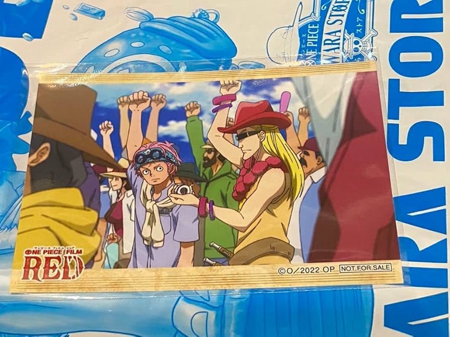 Amazon.co.jp: ワンピース RED ありがとうフェア 特典ブロマイド
