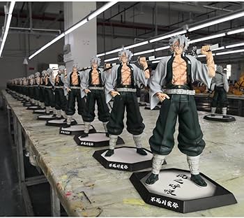 Amazon.co.jp: 風柱 不死川実弥 フィギュア ガレージキット 塗装済み