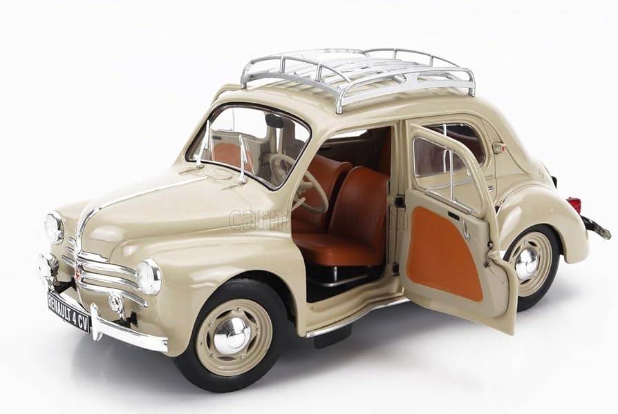 Amazon | ソリド 1/18 ルノー 4CV 1956 ベージュ SOLIDO RENAULT 4CV
