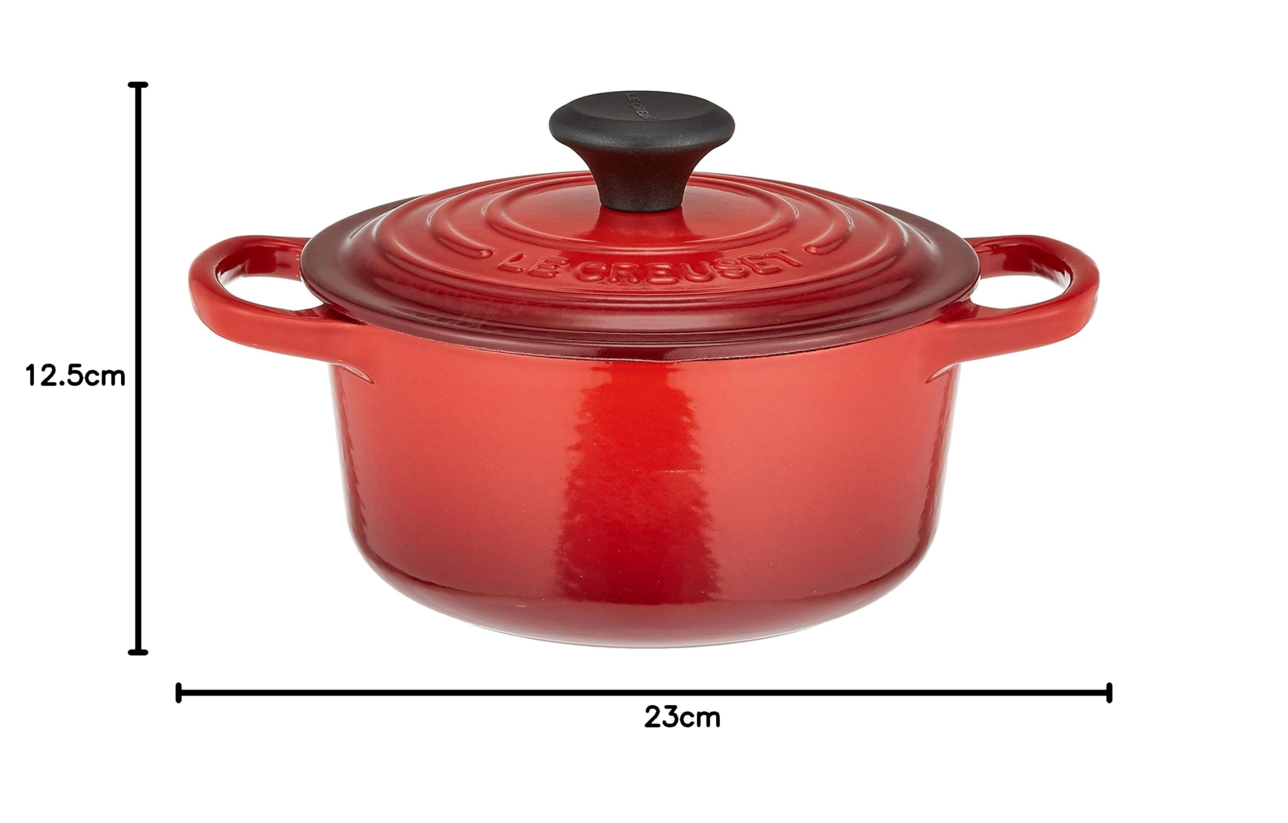 Amazon.co.jp: シグニチャー ココット・ロンド 16cm チェリーレッド