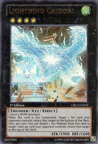 Amazon.com: YU-GI-OH! - Lightning Chidori (CBLZ-EN052) - Cosmo