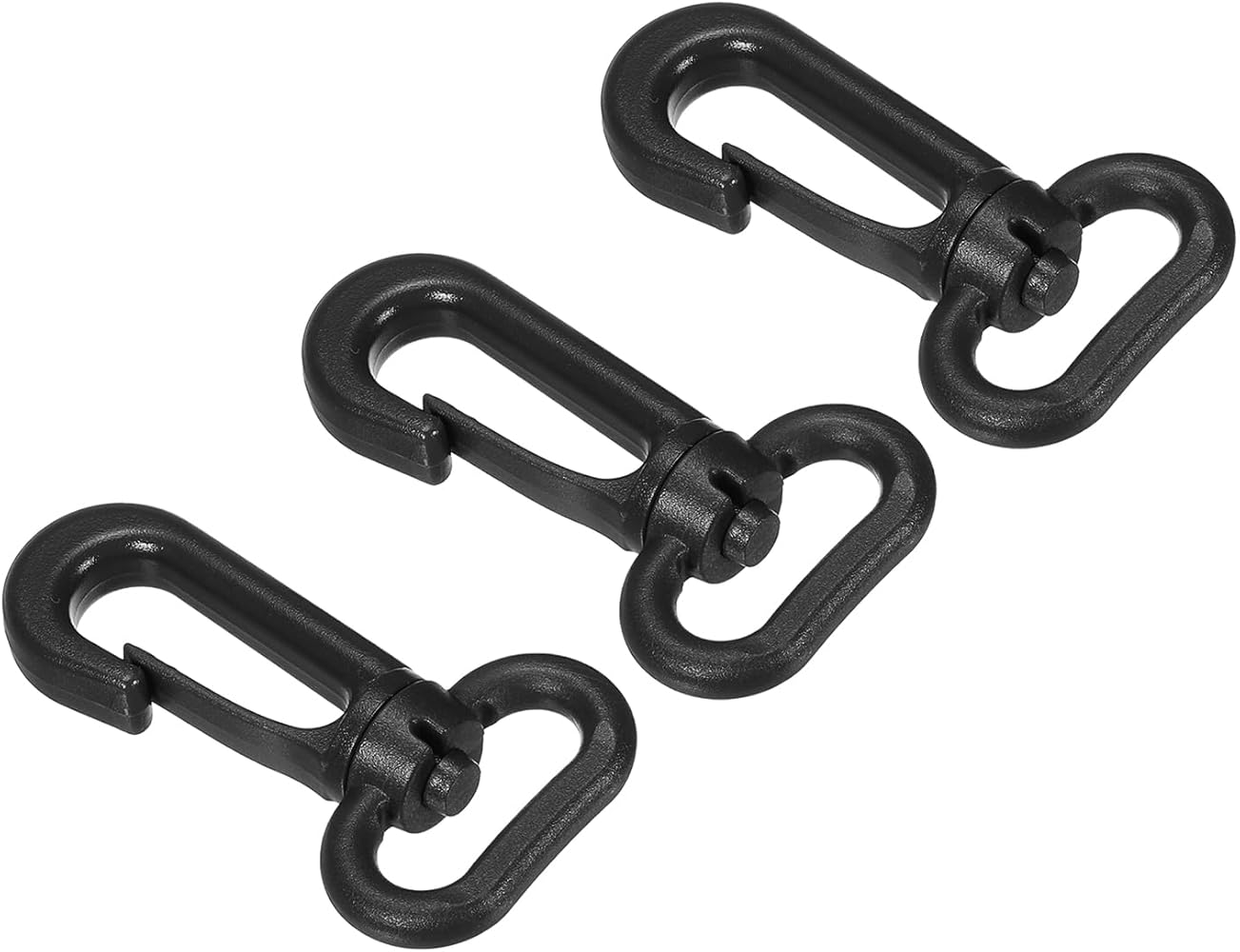 Amazon.com: PATIKIL Plastic Swivel Snap Hook, 3 Pack Rotary