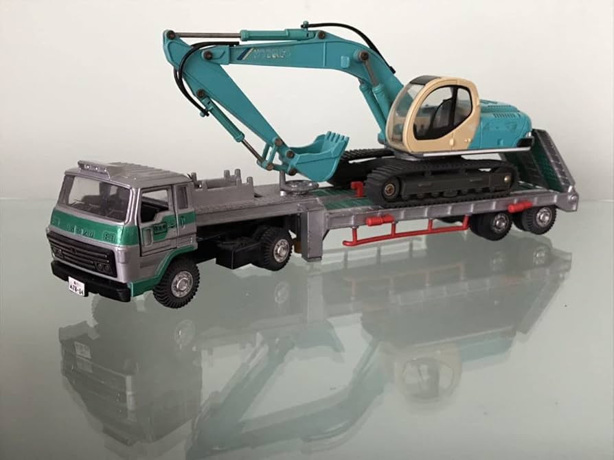 Amazon.co.jp: 古い いすゞ トレーラー トラック ミニカーセット