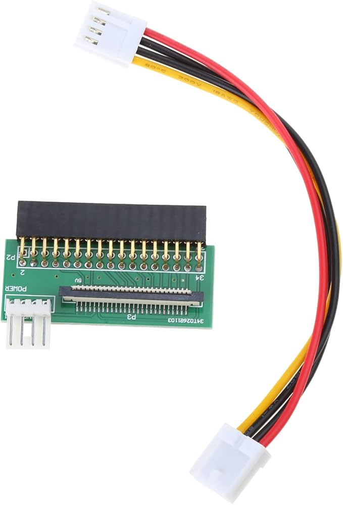 Amazon.co.jp: 34 ピン フロッピー ドライブ コネクタ 34P ケーブル