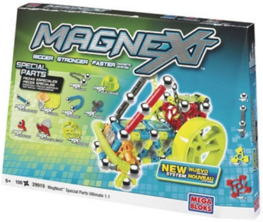 Amazon.com: Mega Brands Bloks Magnext 100 Count Special Parts