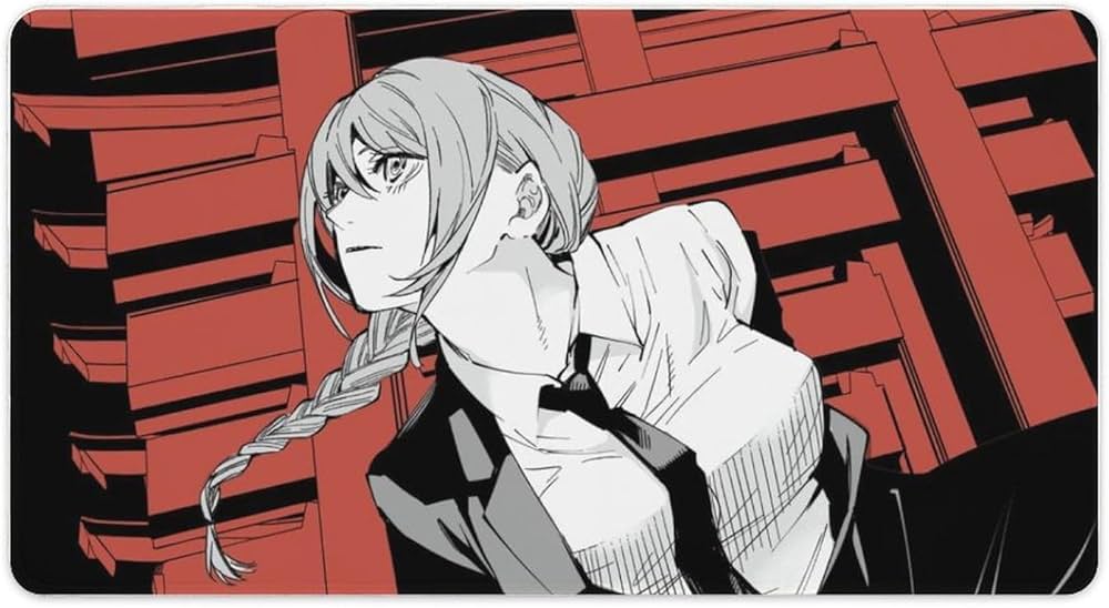 Amazon.co.jp：デスクマット パソコンマット チェンソーマン マキマ