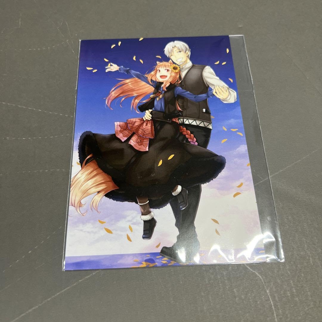 Amazon.co.jp: 狼と香辛料 電撃文庫30周年記念 7枚セット A3クリア