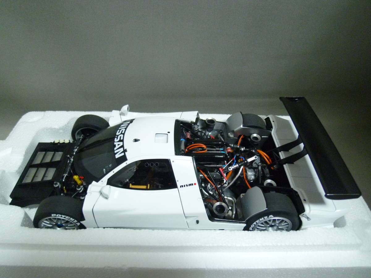 Amazon | Aa 1/18 日産 R390 GT1 ルマン 1998 ホワイト LE MANS オート
