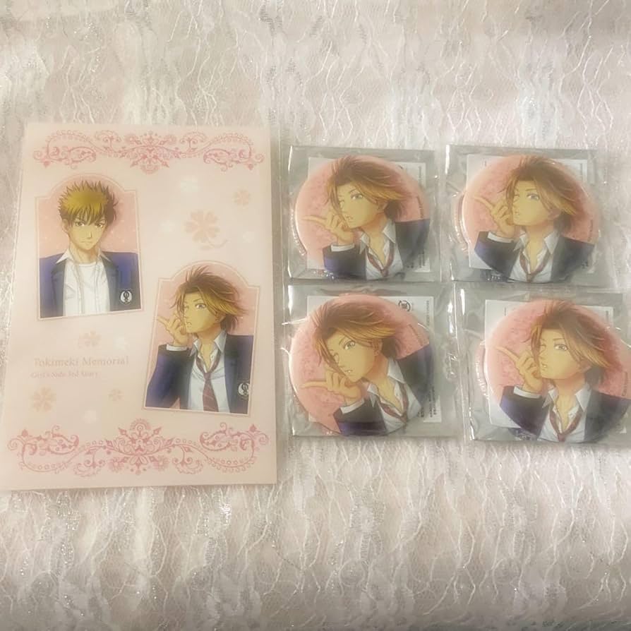 Amazon.co.jp: ときめきメモリアルGS3 ときメモGS3 新名旬平 缶バッジ