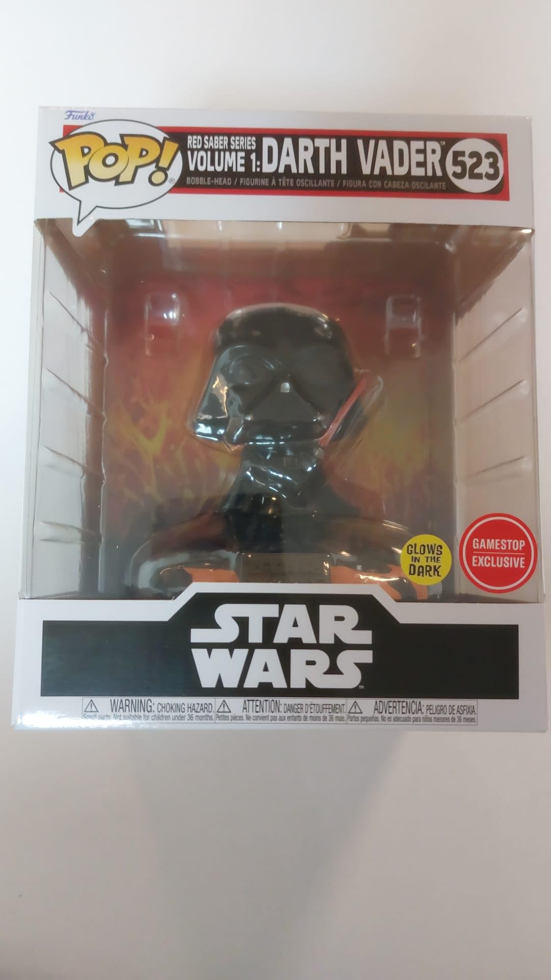 Amazon.com: Funko Pop! Disney Star Wars: Red Saber Series Vol.1