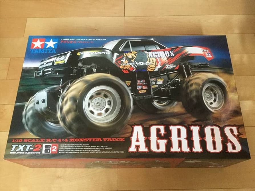 Amazon.co.jp: タミヤ 1/10 電動RC 4×4 モンスタートラックアグリオス