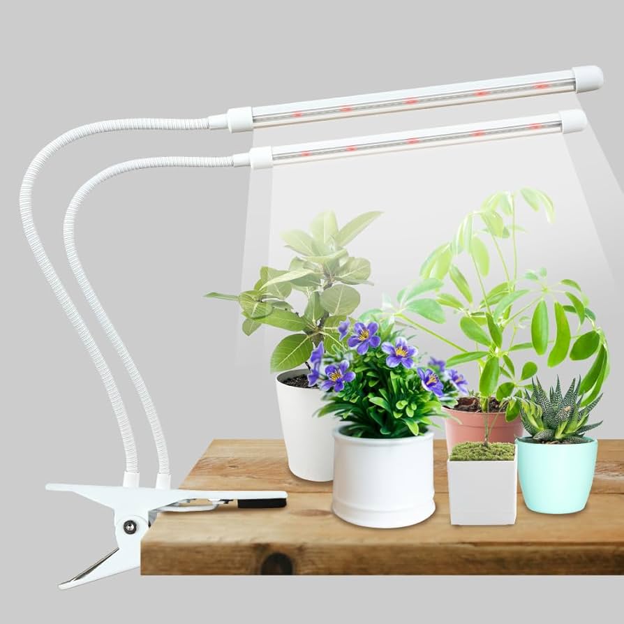 Amazon.co.jp: 植物育成ライト led クリップ 【1～4本まで選べるライト