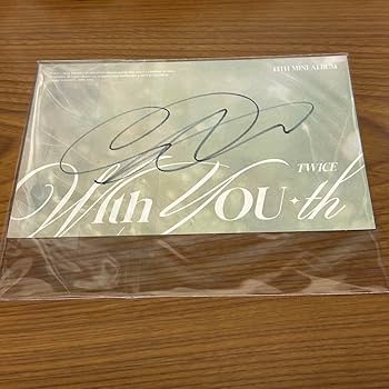 Amazon.co.jp: TWICE サナ 直筆 サイン アメリカ 特典 twice shop