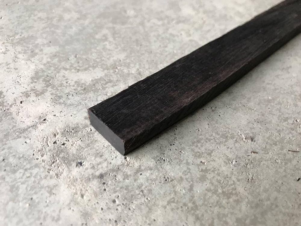 Amazon | 縞黒檀（しまこくたん・シマコクタン） 平板 端材 幅約20mmx