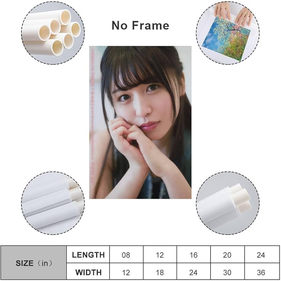 Amazon.co.jp: 長濱ねる（榉坂46）最新グラビア含む水着画像ポスター