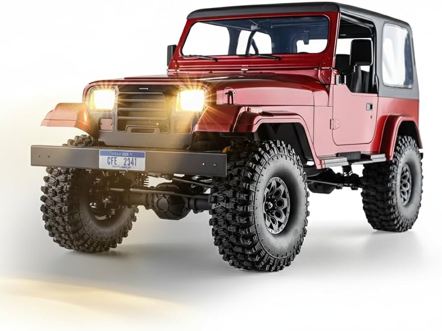 Amazon.com: EAZYRC FMS Rochobby 1/10 RC Crawler Mashigan RC Truck