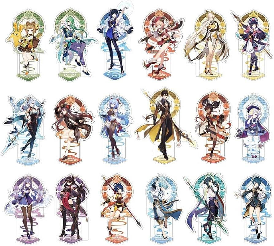 Amazon.co.jp: 原神 公式グッズ 璃月港 シリーズ キャラクター