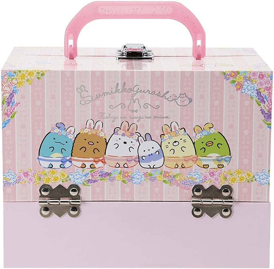 Amazon | レイス すみっコぐらし バニティメイクボックスピンク 210994