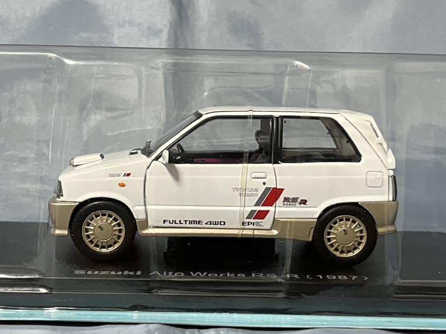 Amazon | 未 アシェットスズキ アルト ワークス RS-R 1987年 1/24